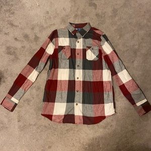 Red Grey and White Arizona Jean Co Flannel
